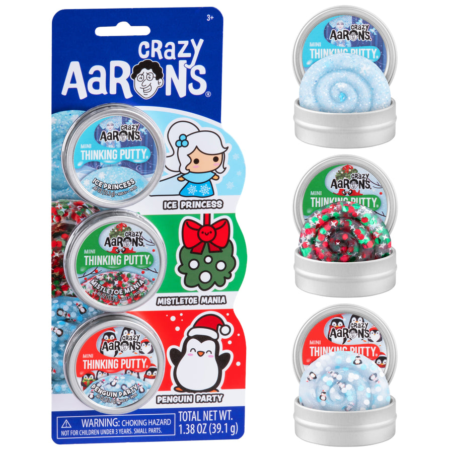 Christmas 2" Fidget Three Pack U4